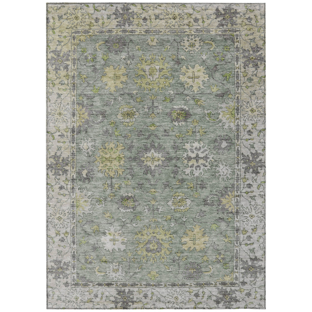 Piper Looms Chantille Global ACN2052 Sage Machine Washable Area Rug main image
