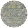 Piper Looms Chantille Global ACN2052 Sage Machine Washable Area Rug Round Main Image