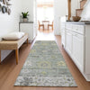 Piper Looms Chantille Global ACN2052 Sage Machine Washable Area Rug Runner Lifestyle Image Feature