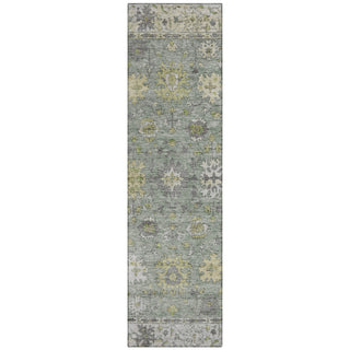Piper Looms Chantille Global ACN2052 Sage Machine Washable Area Rug Runner Main Image