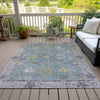 Piper Looms Chantille Global ACN2052 Seafoam Machine Washable Area Rug Outdoor Lifestyle Image Feature