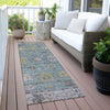 Piper Looms Chantille Global ACN2052 Seafoam Machine Washable Area Rug Runner Outdoor Lifestyle Image Feature