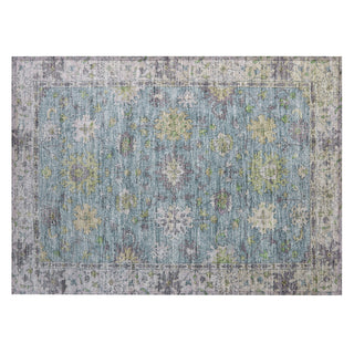 Piper Looms Chantille Global ACN2052 Seafoam Machine Washable Area Rug Scatter Main Image
