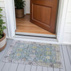 Piper Looms Chantille Global ACN2052 Seafoam Machine Washable Area Rug Scatter Outdoor Lifestyle Image Feature
