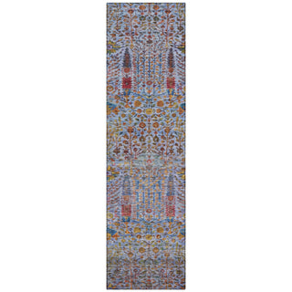 Piper Looms Chantille Americana ACN2053 Blue Machine Washable Area Rug Runner Main Image