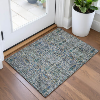 Piper Looms Chantille Americana ACN2053 Brown Machine Washable Area Rug Scatter Lifestyle Image Feature