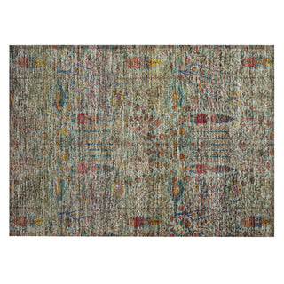 Piper Looms Chantille Americana ACN2053 Green Machine Washable Area Rug Scatter Main Image