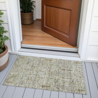 Piper Looms Chantille Americana ACN2053 Linen Machine Washable Area Rug Scatter Outdoor Lifestyle Image Feature