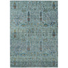 Piper Looms Chantille Americana ACN2053 Teal Machine Washable Area Rug main image