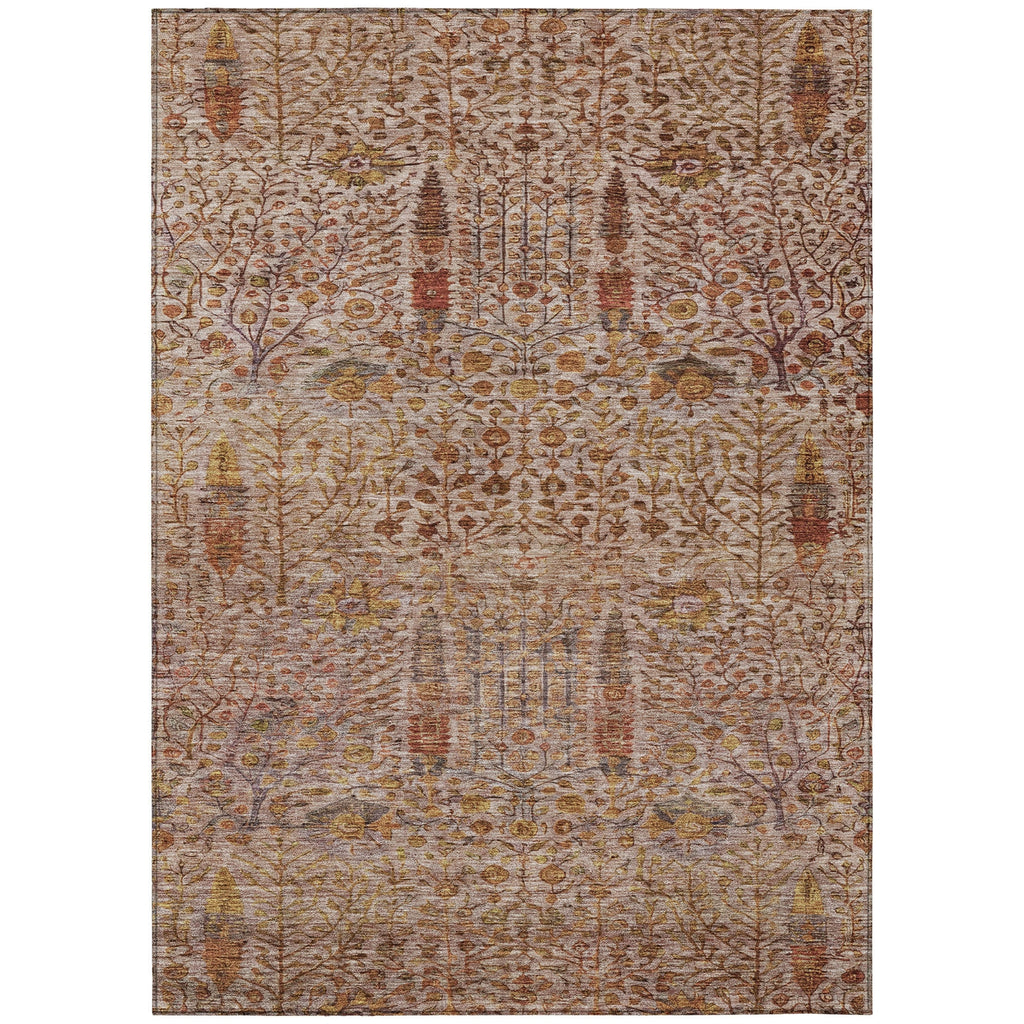 Piper Looms Chantille Americana ACN2053 Terracotta Machine Washable Area Rug main image