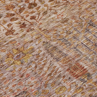 Piper Looms Chantille Americana ACN2053 Terracotta Machine Washable Area Rug Swatch Image