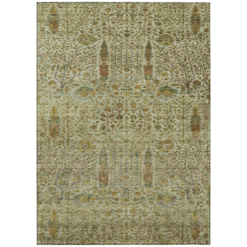 Piper Looms Chantille Americana ACN2053 Wheat Machine Washable Area Rug main image