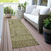 Piper Looms Chantille Americana ACN2053 Wheat Machine Washable Area Rug Runner Outdoor Lifestyle Image Feature