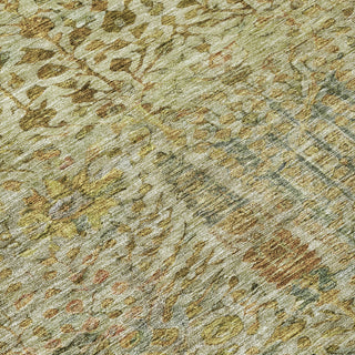 Piper Looms Chantille Americana ACN2053 Wheat Machine Washable Area Rug Swatch Image