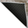 Piper Looms Chantille Abstract ACN2054 Brown Machine Washable Area Rug Backing Image