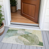 Piper Looms Chantille Abstract ACN2057 Aloe Machine Washable Area Rug Scatter Outdoor Lifestyle Image Feature