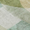 Piper Looms Chantille Abstract ACN2057 Aloe Machine Washable Area Rug Swatch Image