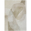 Piper Looms Chantille Abstract ACN2057 Beige Machine Washable Area Rug main image