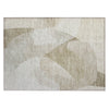 Piper Looms Chantille Abstract ACN2057 Beige Machine Washable Area Rug Scatter Main Image