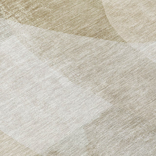 Piper Looms Chantille Abstract ACN2057 Beige Machine Washable Area Rug Swatch Image