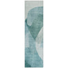Piper Looms Chantille Abstract ACN2057 Teal Machine Washable Area Rug Runner Main Image