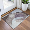 Piper Looms Chantille Abstract ACN2058 Brown Machine Washable Area Rug Scatter Lifestyle Image Feature