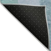 Piper Looms Chantille Abstract ACN2058 Green Machine Washable Area Rug Backing Image