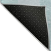Piper Looms Chantille Abstract ACN2058 Seafoam Machine Washable Area Rug Backing Image