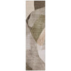 Piper Looms Chantille Abstract ACN2058 Taupe Machine Washable Area Rug Runner Main Image