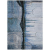 Piper Looms Chantille Abstract ACN2059 Blue Machine Washable Area Rug main image