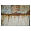 Piper Looms Chantille Abstract ACN2059 Rust Machine Washable Area Rug Scatter Main Image