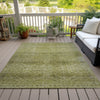 Piper Looms Chantille Geometric ACN2060 Aloe Machine Washable Area Rug Outdoor Lifestyle Image Feature