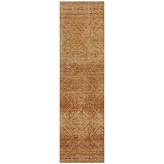 Piper Looms Chantille Geometric ACN2060 Copper Machine Washable Area Rug Runner Main Image