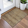 Piper Looms Chantille Geometric ACN2060 Khaki Machine Washable Area Rug Scatter Lifestyle Image Feature