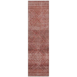 Piper Looms Chantille Geometric ACN2060 Pink Machine Washable Area Rug Runner Main Image