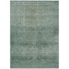 Piper Looms Chantille Geometric ACN2060 Teal Machine Washable Area Rug main image
