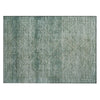 Piper Looms Chantille Geometric ACN2060 Teal Machine Washable Area Rug Scatter Main Image