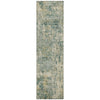 Piper Looms Chantille Abstract ACN2061 Aloe Machine Washable Area Rug Runner Main Image