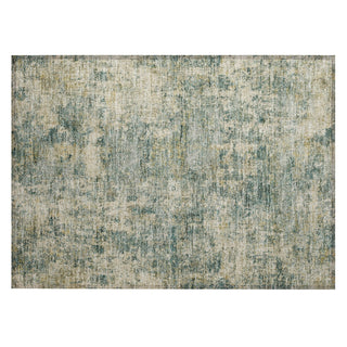 Piper Looms Chantille Abstract ACN2061 Aloe Machine Washable Area Rug Scatter Main Image