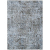 Piper Looms Chantille Abstract ACN2061 Blue Machine Washable Area Rug main image
