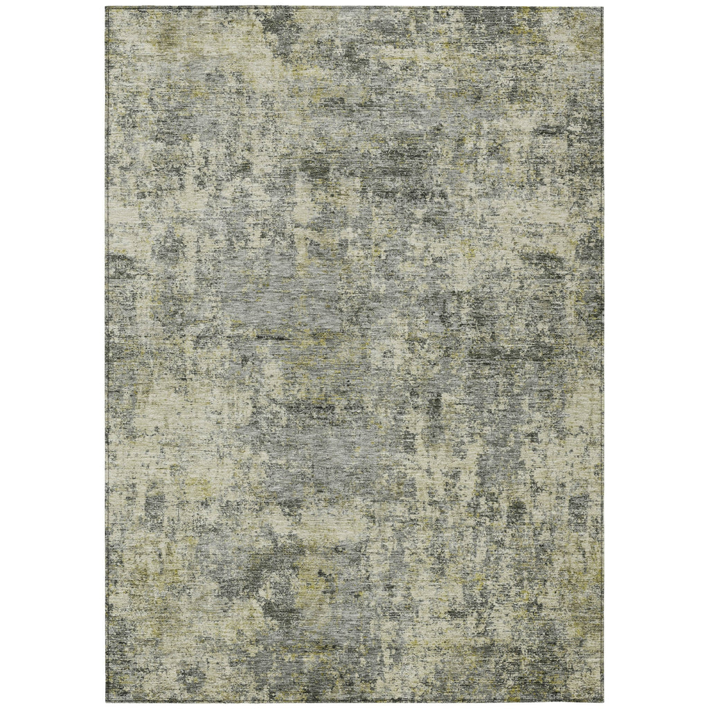 Piper Looms Chantille Abstract ACN2061 Pewter Machine Washable Area Rug main image