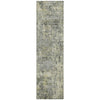 Piper Looms Chantille Abstract ACN2061 Pewter Machine Washable Area Rug Runner Main Image