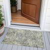 Piper Looms Chantille Abstract ACN2061 Pewter Machine Washable Area Rug Scatter Outdoor Lifestyle Image Feature