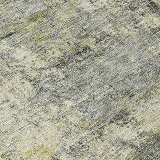 Piper Looms Chantille Abstract ACN2061 Pewter Machine Washable Area Rug Swatch Image