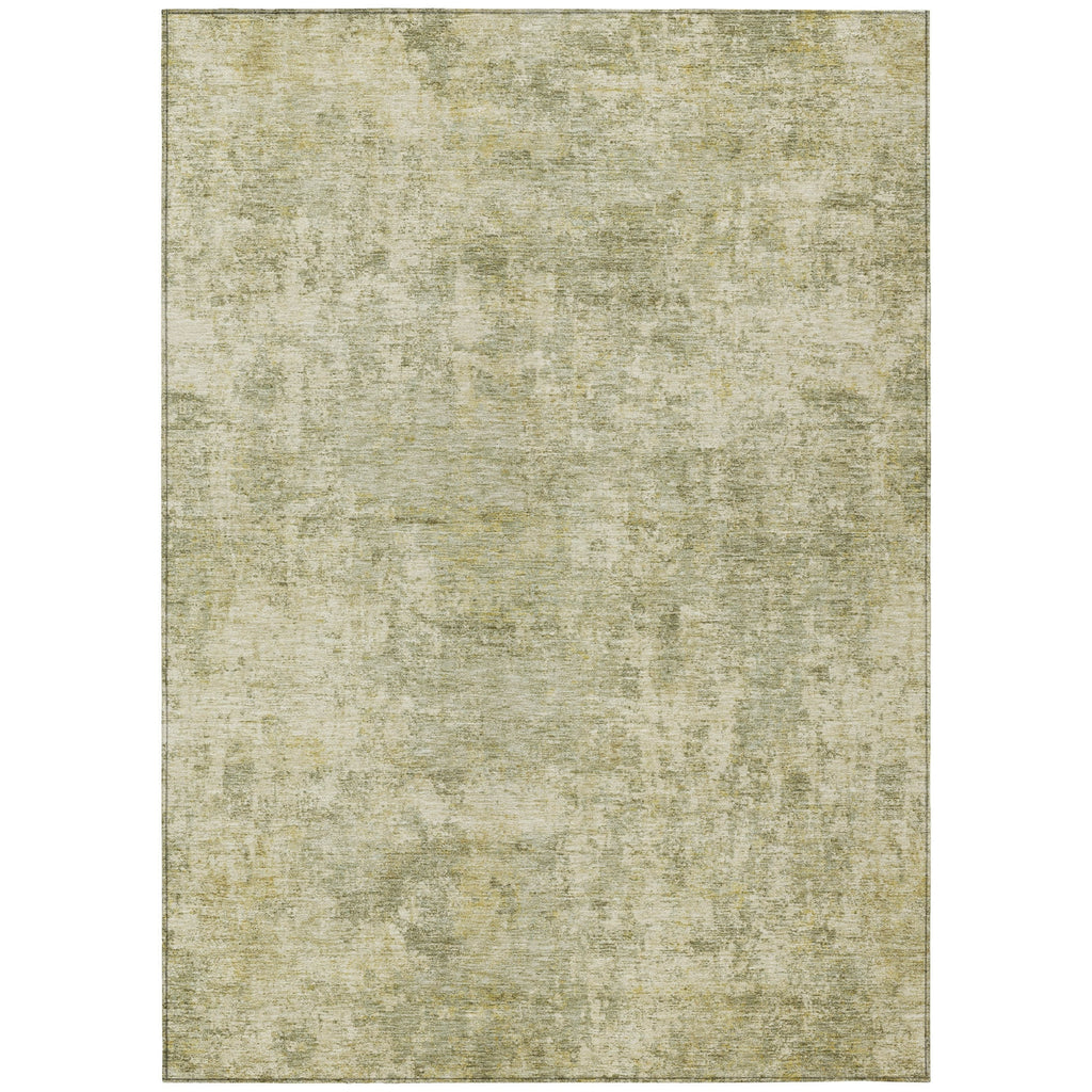 Piper Looms Chantille Abstract ACN2061 Sage Machine Washable Area Rug main image