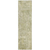 Piper Looms Chantille Abstract ACN2061 Sage Machine Washable Area Rug Runner Main Image