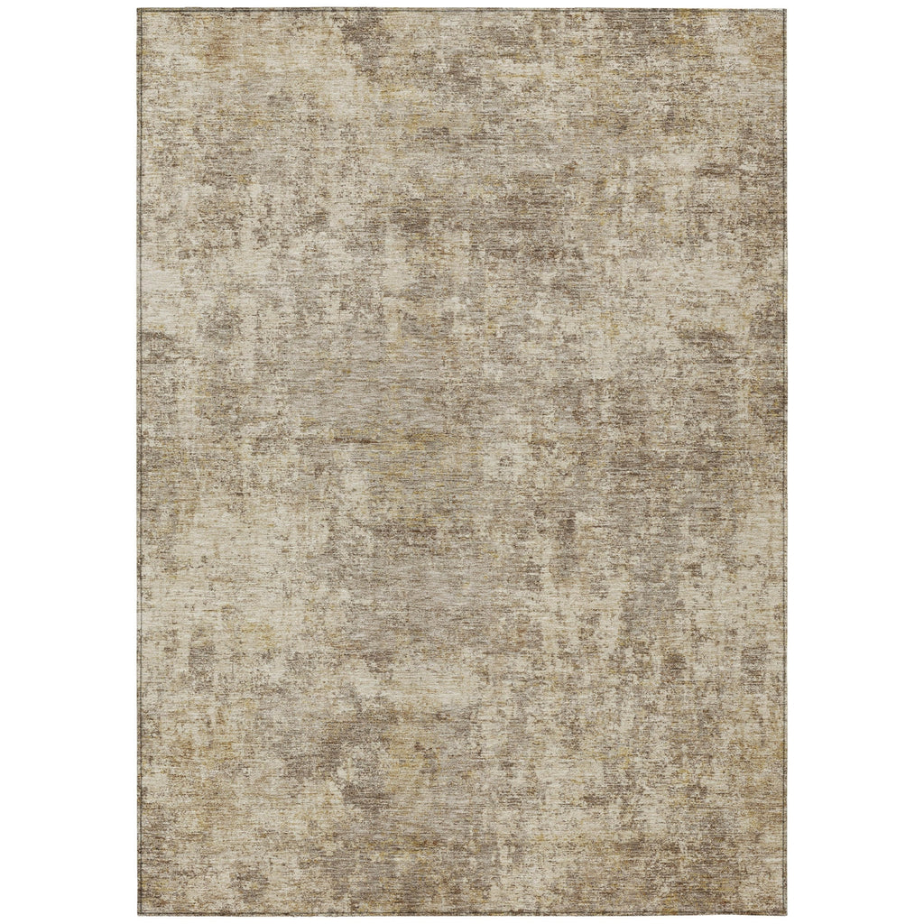 Piper Looms Chantille Abstract ACN2061 Taupe Machine Washable Area Rug main image