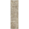 Piper Looms Chantille Abstract ACN2061 Taupe Machine Washable Area Rug Runner Main Image