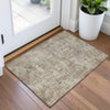 Piper Looms Chantille Abstract ACN2061 Taupe Machine Washable Area Rug Scatter Lifestyle Image Feature
