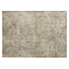 Piper Looms Chantille Abstract ACN2061 Taupe Machine Washable Area Rug Scatter Main Image